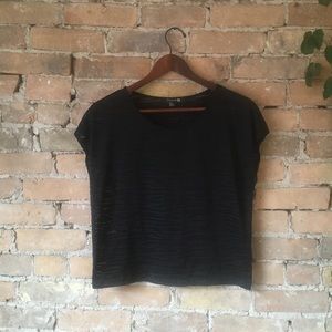 Black Casual Tee